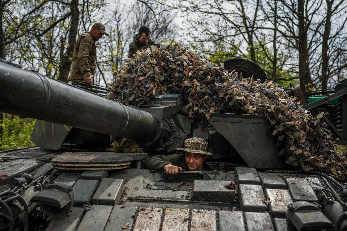 Ukrainian units have ousted Russian forces from some positions in Bakhmut.