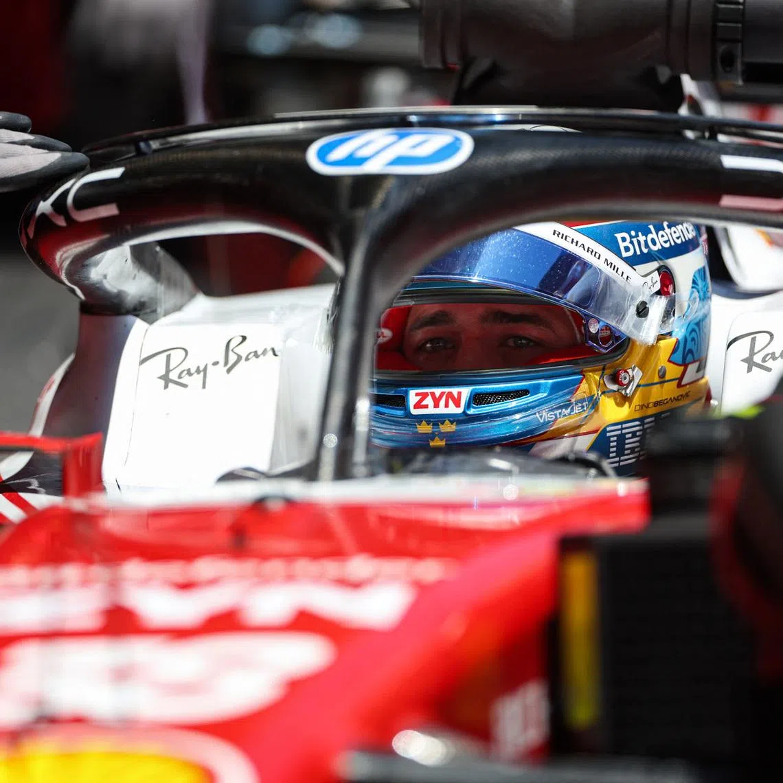 Formula One F1 - Barcelona-Catalunya Grand Prix - Circuit de Barcelona-Catalunya, Barcelona, Spain - June 12, 2026 Ferrari's Charles Leclerc during practice REUTERS/Bruna Casas