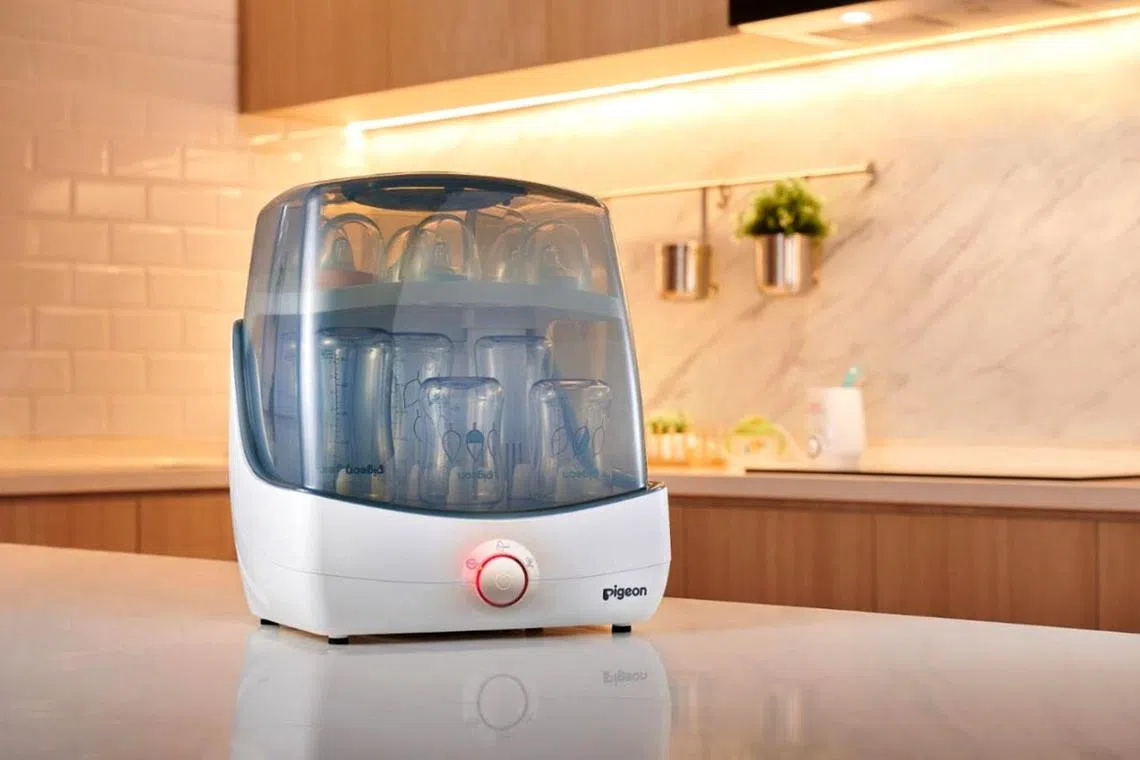 Pigeon has issued a recall for Pigeon SuperFast Steam & Dry Sterilizer, citing an overheating risk.