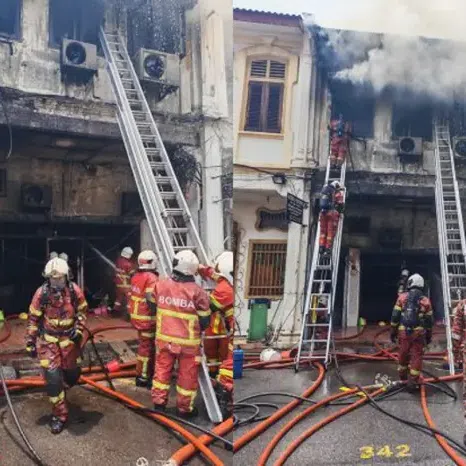 The shophouse is a double storey unit housing a legal firm.