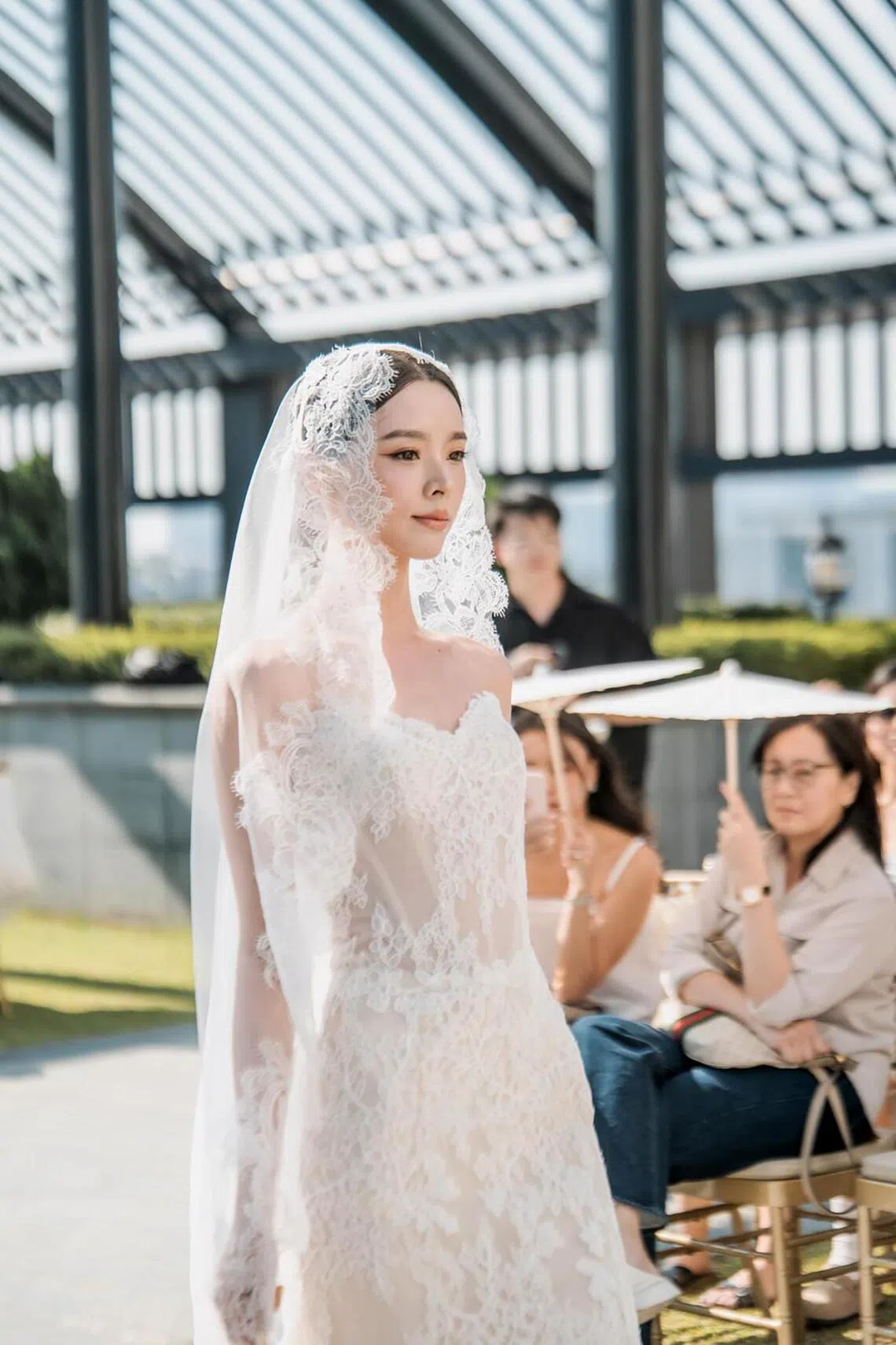 Kin Bridal held a runway bridal show in August.