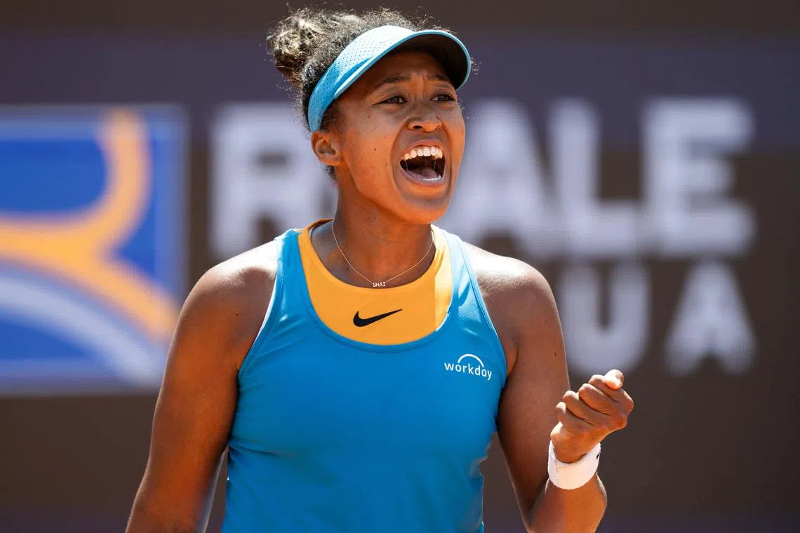 Japan’s Naomi Osaka has never got past the third round at the French Open.