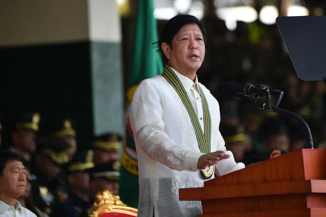 Philippine President Ferdinand Marcos Jr said he would cut off contact with the International Criminal Court (ICC).