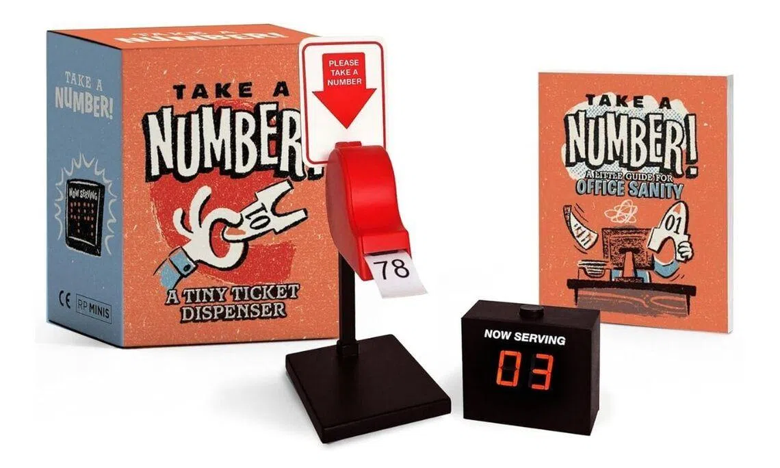 Best Amazon Prime Day tech deals: Take A Number! Tiny Ticket Dispenser
