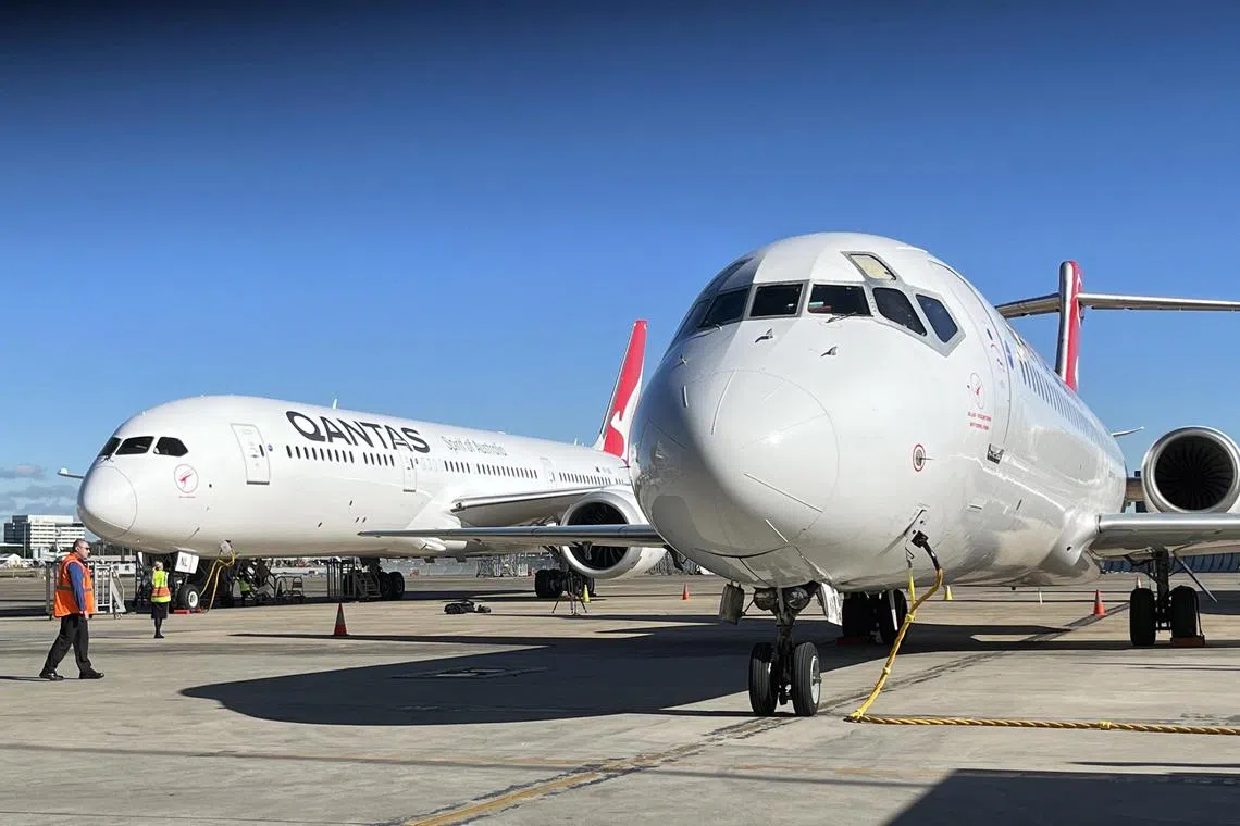 Qantas Airways and other Australian airlines face the prospect of being fined for flight cancellations and delays after a damning assessment of competition levels.