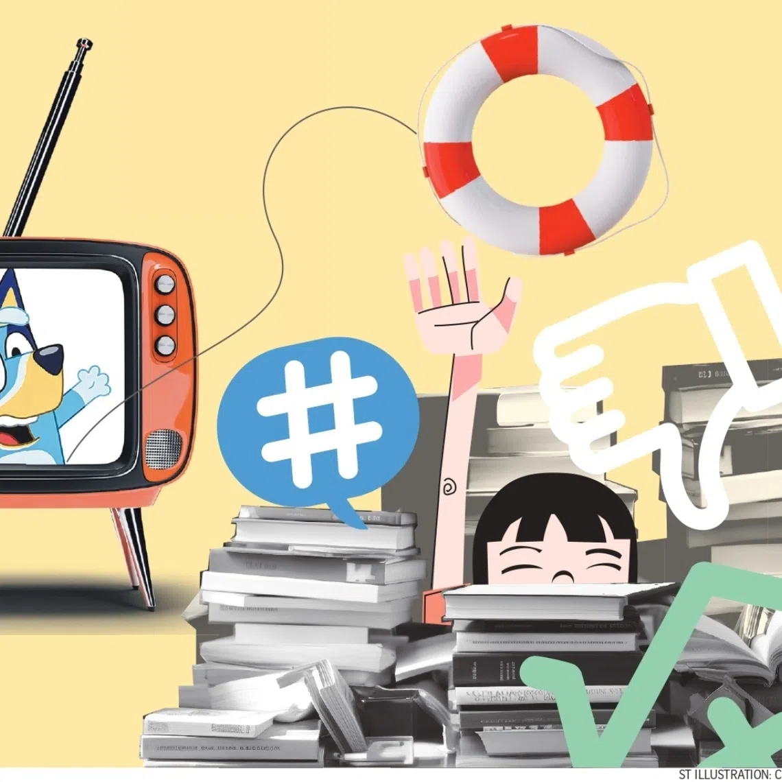 Bluey's target audience gets to see resilient behaviour being modelled on-screen and are thus guided to become quite resilient themselves.