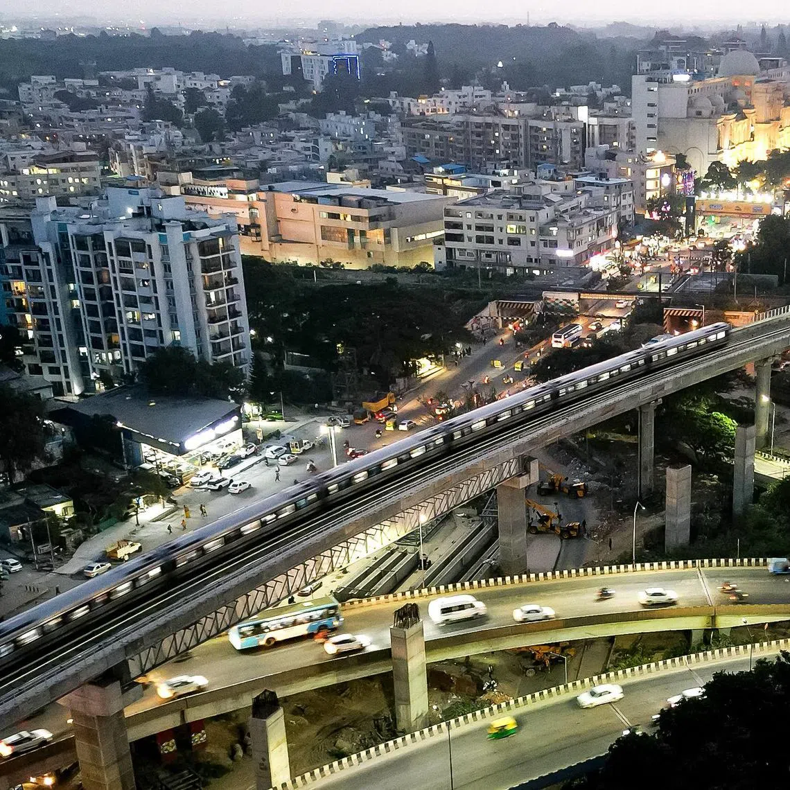 Metro ridership in India is lower than expected.