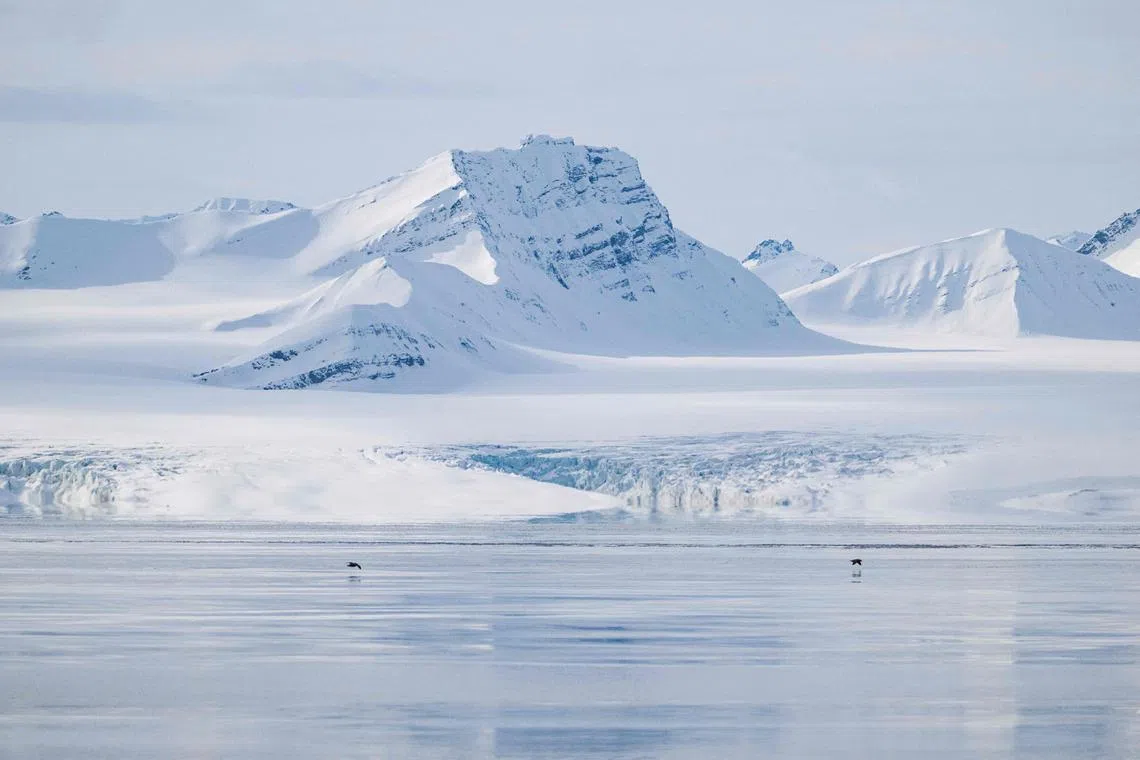 Analysis of chemicals in deep “ice cores” provides scientists with valuable data about past environmental conditions.