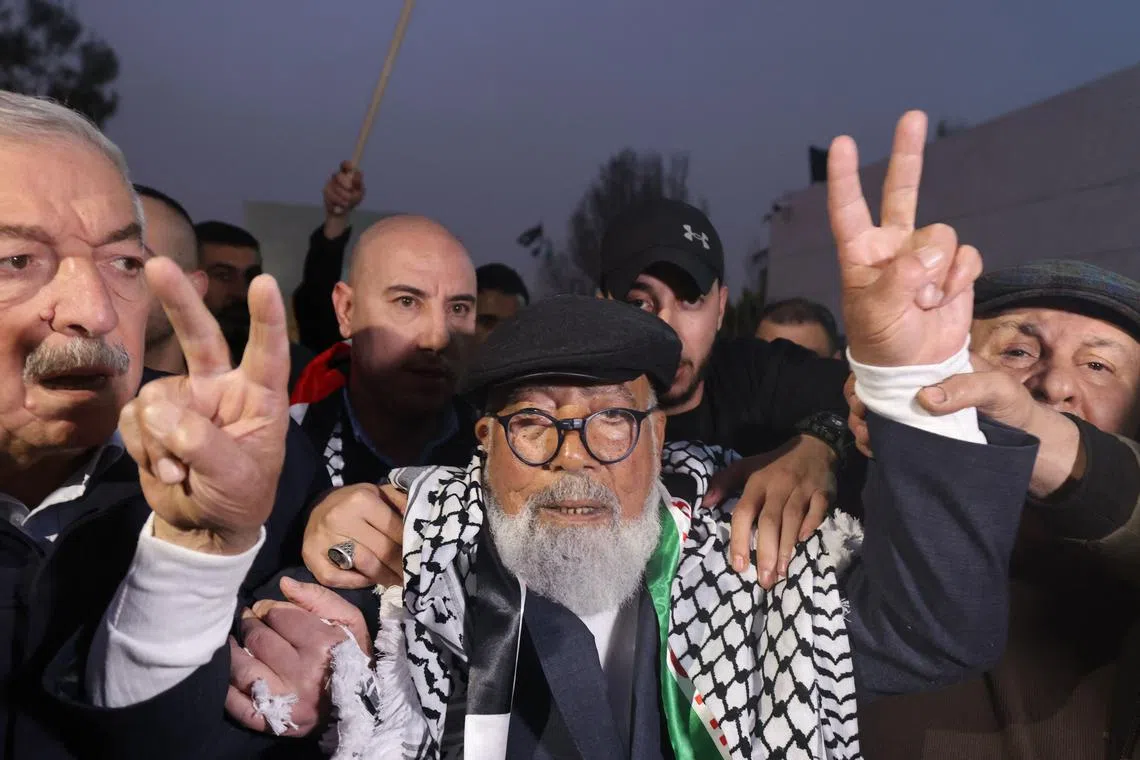 Fuad Shubaki, 83, was released from Ashkelon prison.