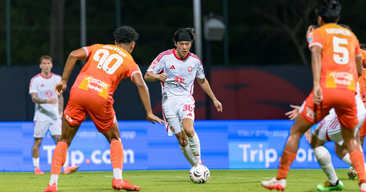 Nishido haunts Hougang United on Halloween as Young Lions end 10-match winless run in SPL - The Straits Times