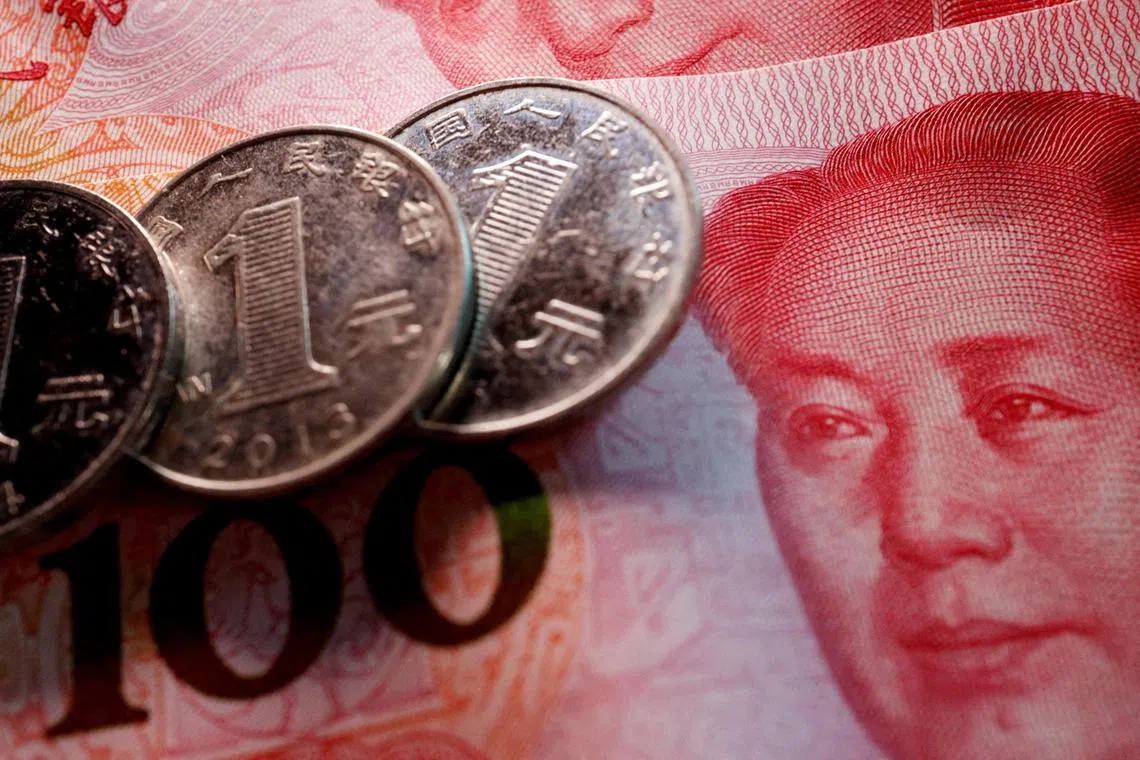 The Chinese currency has slumped more than 5 per cent this year, marking the worst performance in emerging Asia after Malaysia’s ringgit. 