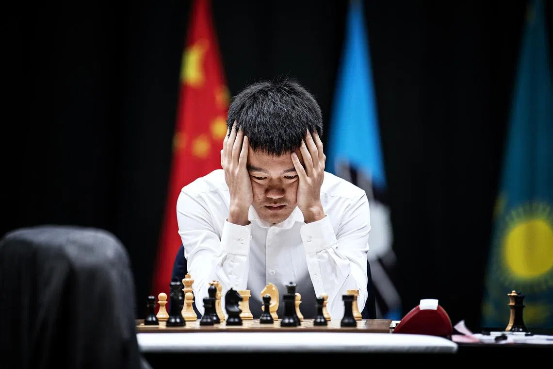 World chess champion Ding Liren has been through some tough times but bravely speaks out about it. 



PHOTO: FIDE
