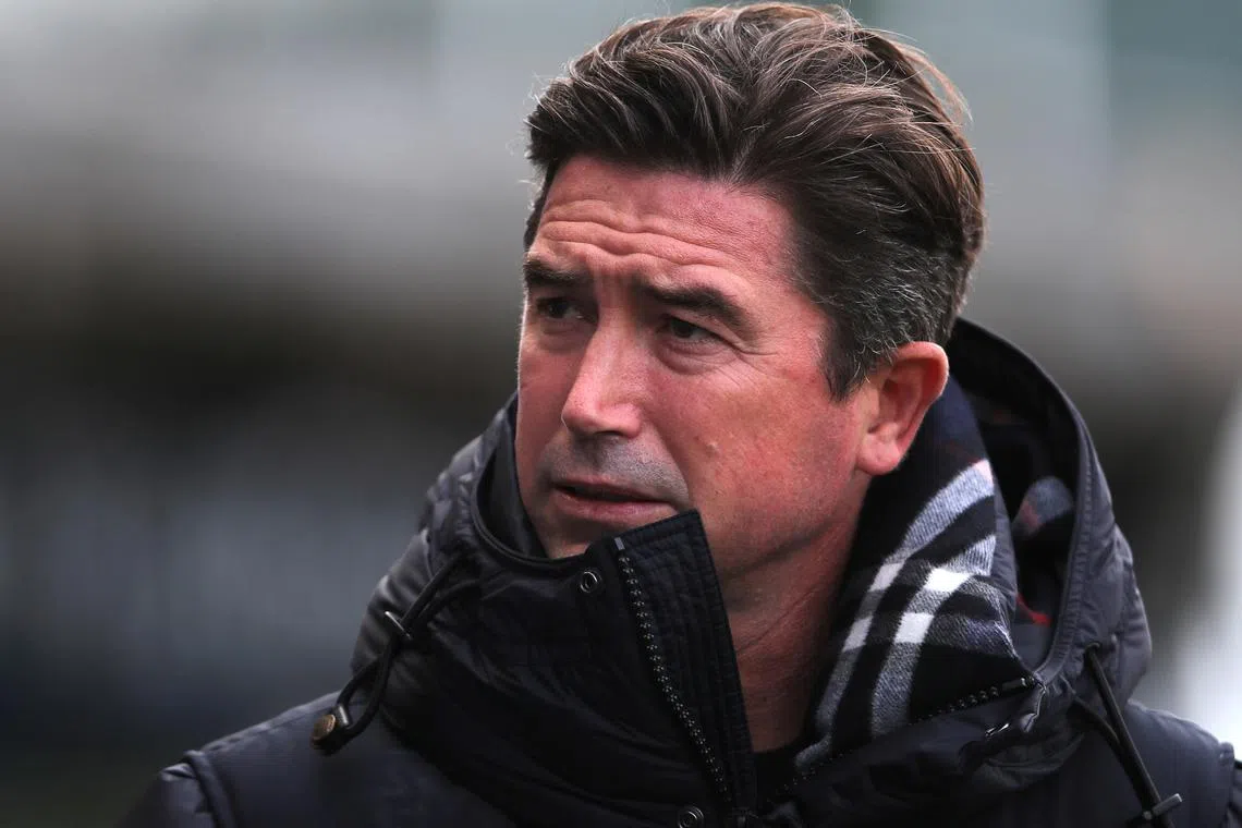 Soccer Football - League Two - Oldham Athletic v Morecambe - Boundary Park, Oldham, Britain - October 10, 2020   Oldham Athletic manager Harry Kewell   Action Images/Molly Darlington/ File Photo