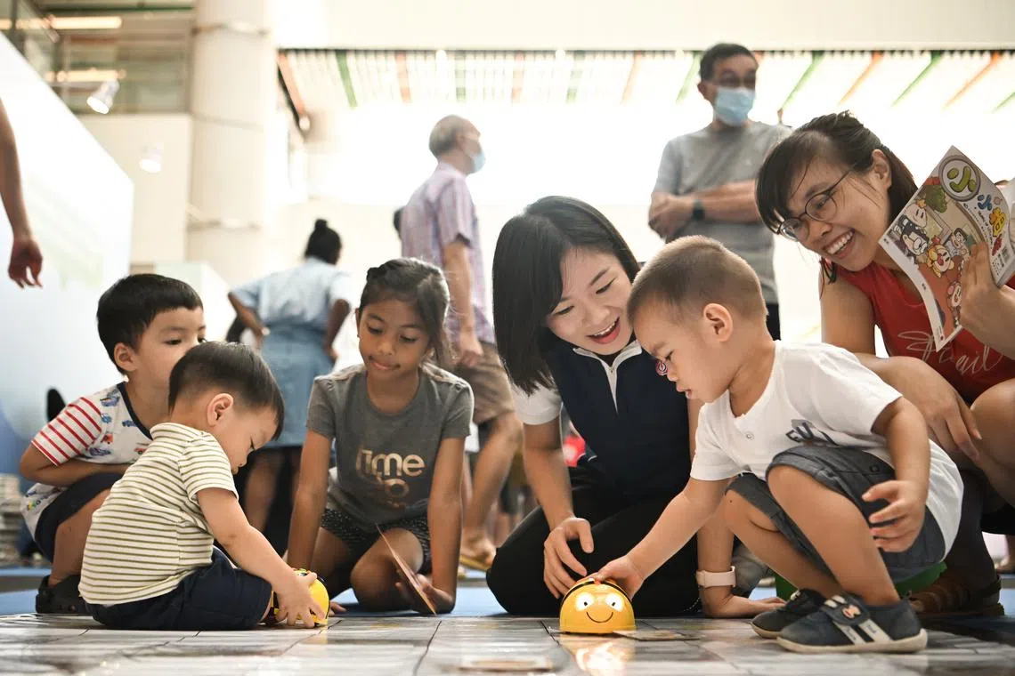 Many young parents are making an effort to speak more Mandarin at home, in the hope their children's command of the language will be stronger than theirs.