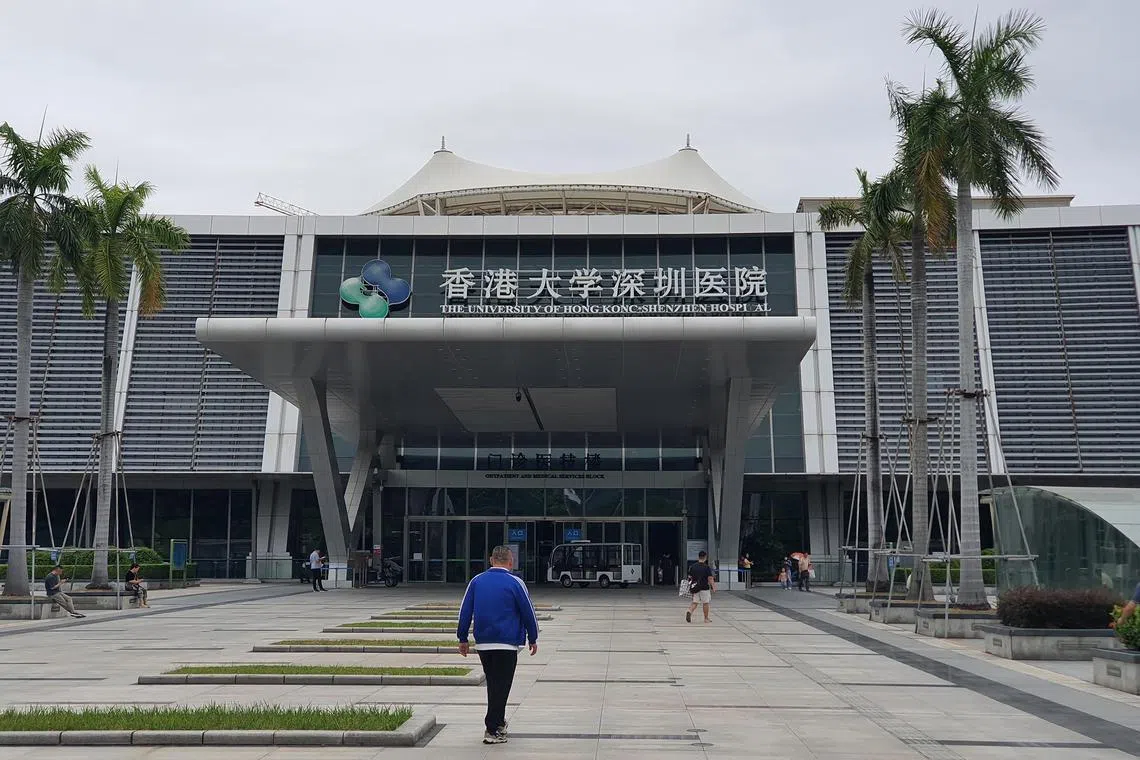 The University of Hong Kong - Shenzhen Hospital received over 40,000 outpatient visits from Hong Kong residents in the first quarter of 2024.
