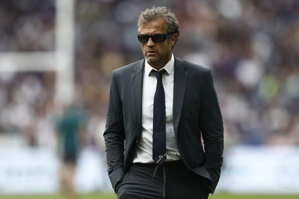 Rugby Union - France v Australia - World Cup Warm Up - Stade de France, Saint-Denis, France - August 27, 2023 France head coach Fabien Galthie before the match REUTERS/Benoit Tessier