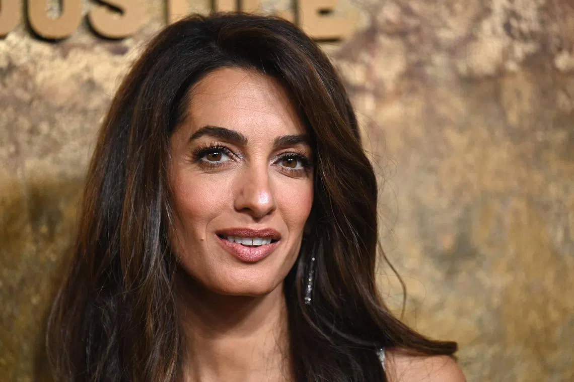 George Clooney's wife, Mrs Amal Clooney, a prominent human rights lawyer, served on an advisory panel that helped conduct the court’s investigation.