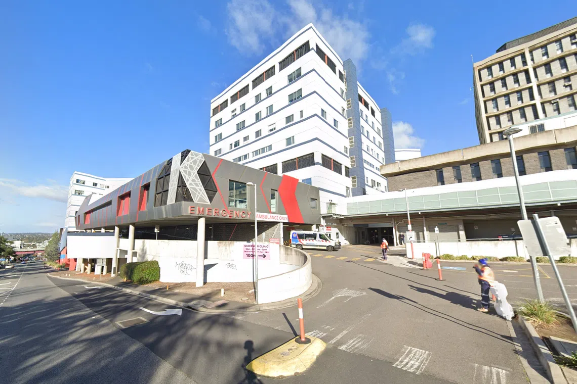 The Austin Hospital's emergency department, where the victims were allegedly recorded while in the toilet.