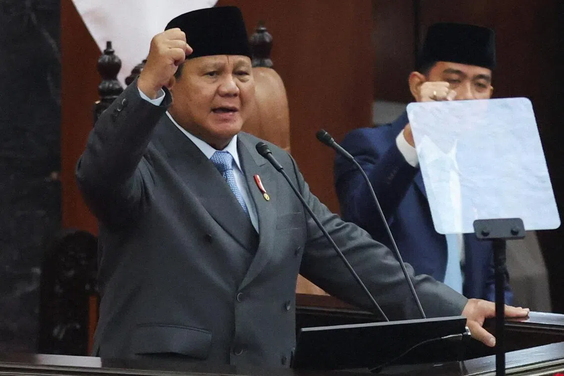 Indonesia President Prabowo pledges strong growth in 2027 with 2.4% budget deficit