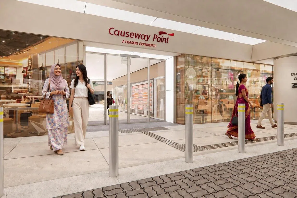 An artist’s impression of The HomePage @ Causeway Point.