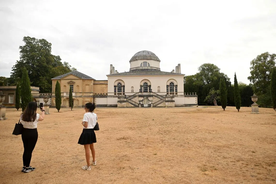 Staff at historic gardens said climate change was having an impact – not just drought, but also heavy storms and excessive rain in winter that spawns fungus and bugs.