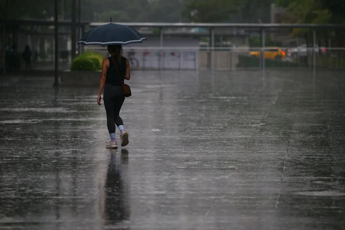 Heavy rain is expected over southern, western and central areas of Singapore on the afternoon of Feb 5, PUB said.