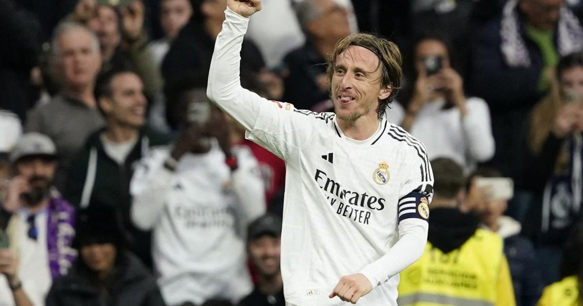 Veteran Modric a 'gift to football, says Real's Ancelotti | The Straits ...