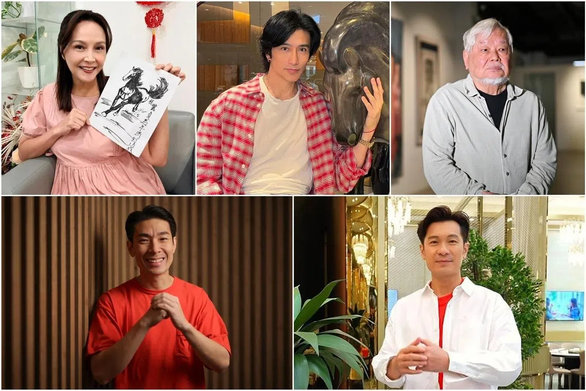 (Clockwise from top left) Aileen Tan, Chuando Tan, Wong Keen, Ben Yeo and Shaun Chen.