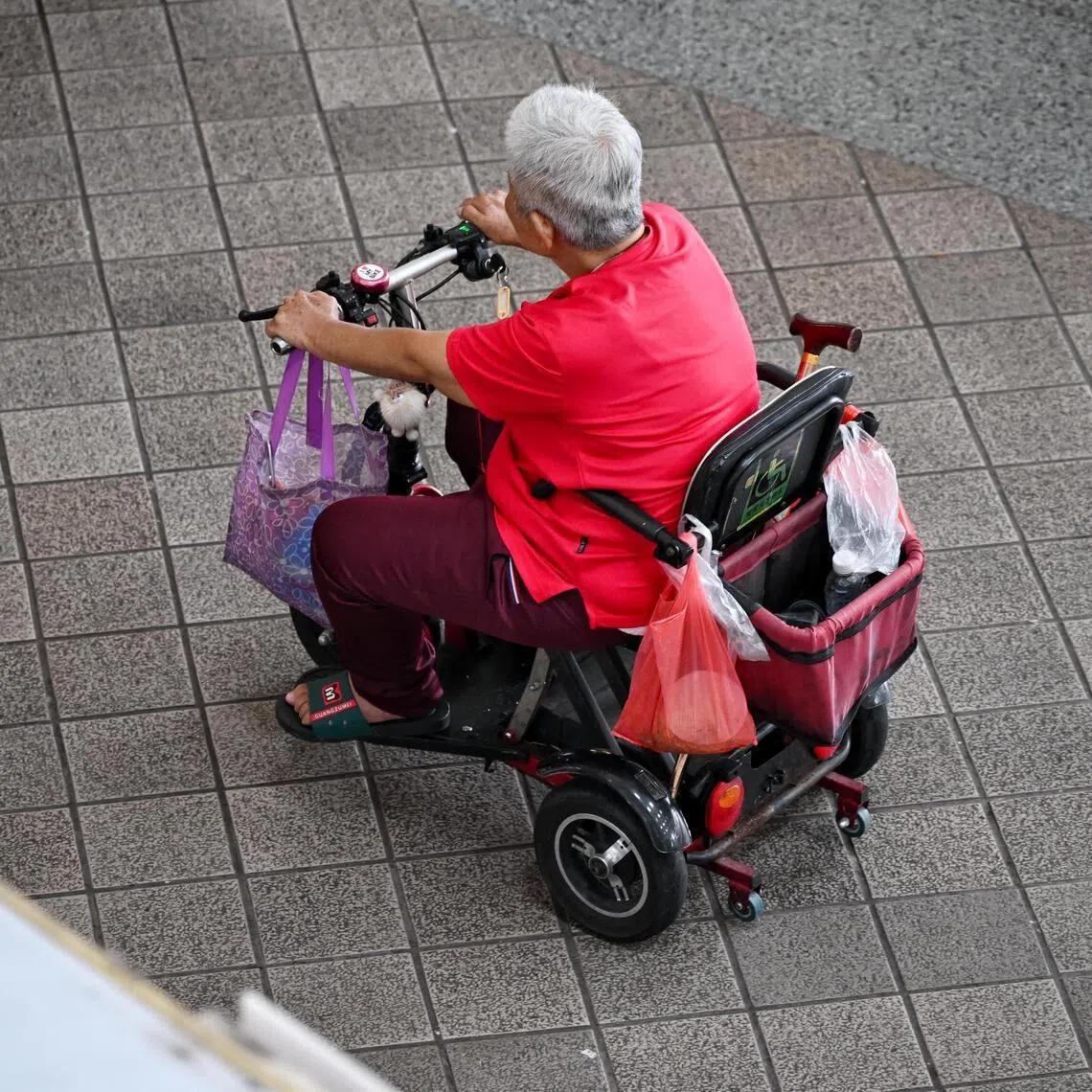 The measure aims to curb misuse of such devices by those without genuine mobility issues, said Minister of State for Transport Baey Yam Keng.