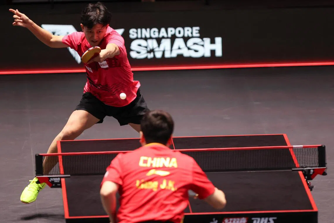 CMG20250203-jkwan01 关俊威/陈芷馨/Singapore Smash 2025

[OCBC Arena]

Men’s Singles match, LIANG Jingkun (CHN) vs CHEW Clarence(SGP)