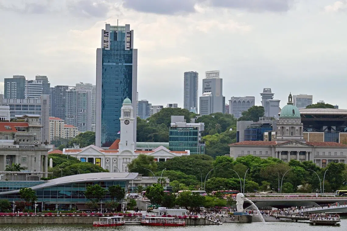 The Monetary Authority of Singapore maintained its estimate of 1 per cent to 3 per cent GDP growth this year.