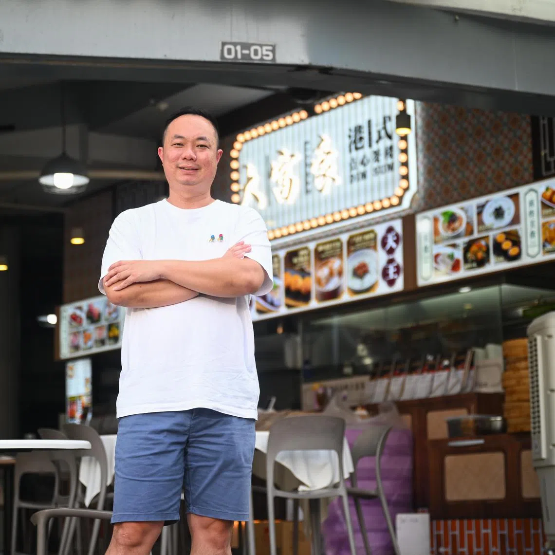 ST20250630_202570400126 Azmi Athni hyindus05//

Owner of Richman Dim Sum restaurant Keith Kang on June 30, 2025.

ST PHOTO: AZMI ATHNI