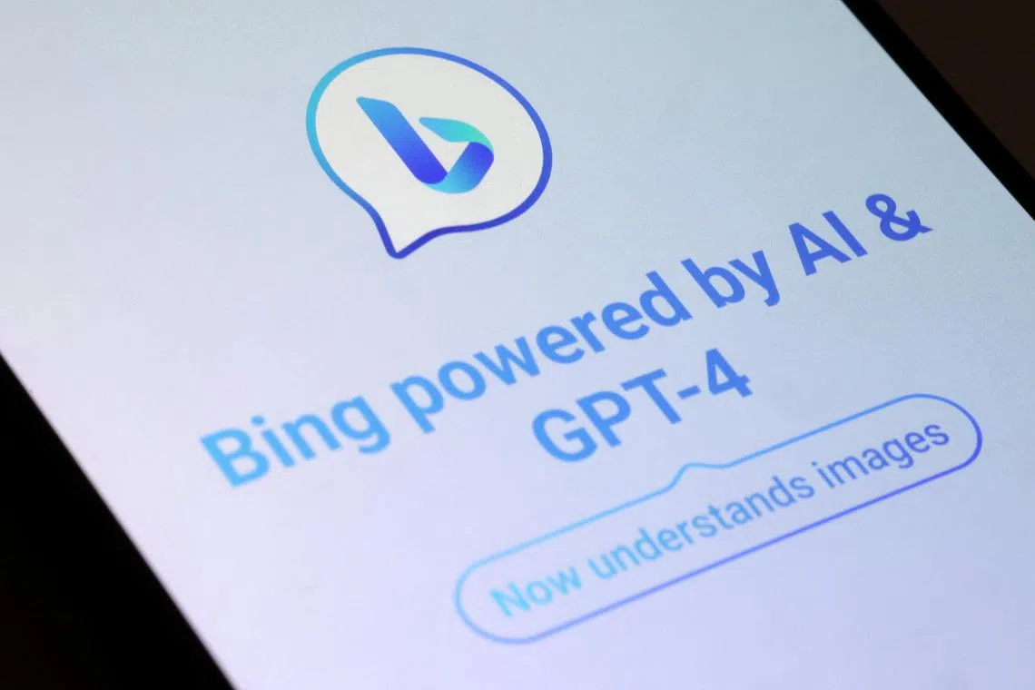 Microsoft Bing app is seen in this illustration taken December 27, 2023. REUTERS/Dado Ruvic/Illustration