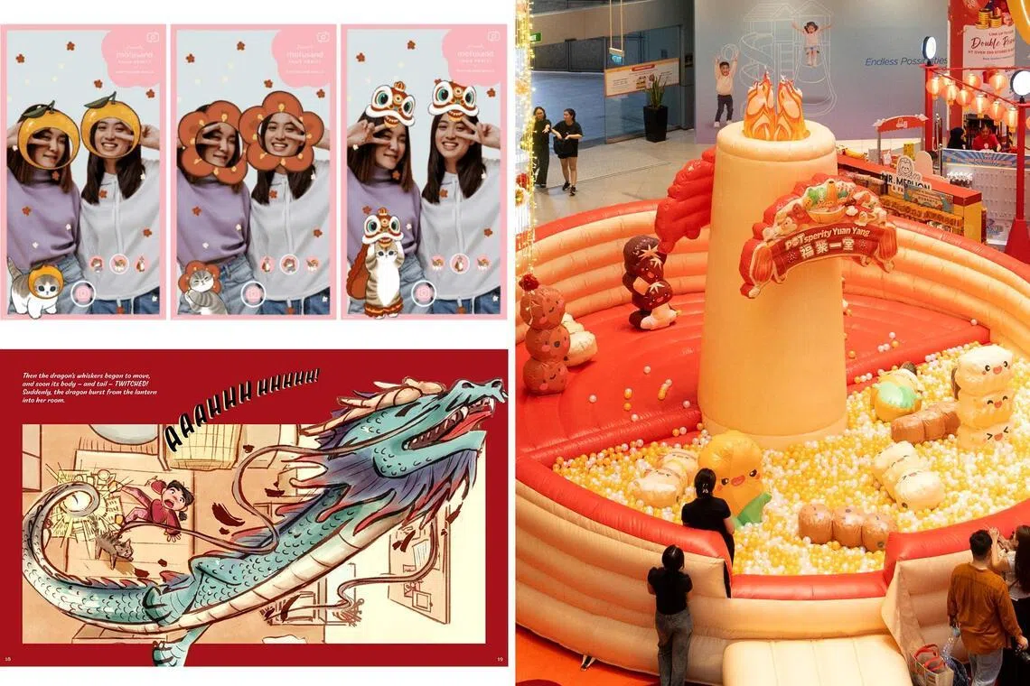 Chinese New Year: Hotpot-themed playground, Mofusand AR filters, fantasy graphic novel