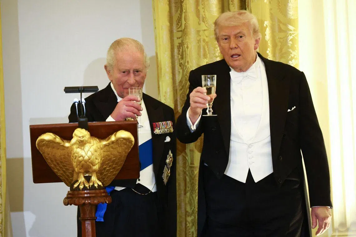 King Charles grasped ‘opportunity’ on US trip, palace says