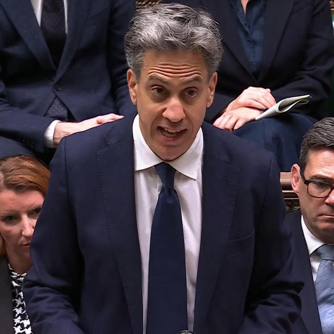 Ed Miliband, who became Britain’s foreign minister in July, had flagged that he wanted to reset policy on Israel.