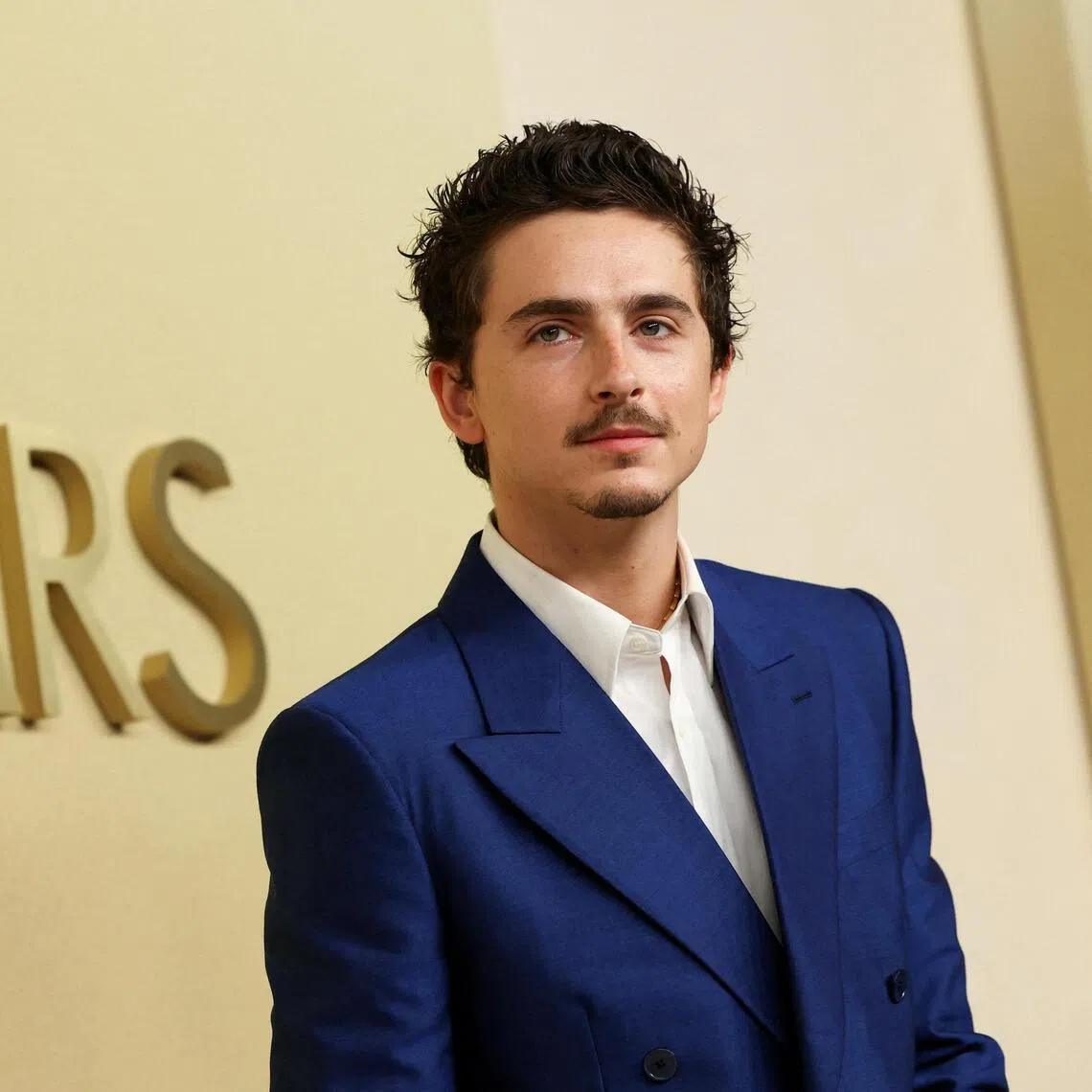 Timothee Chalamet, Oscar nominee for Best Actor for Marty Supreme, attends the Oscars Nominees Luncheon in Beverly Hills, California, US on Feb 10, 2026. 