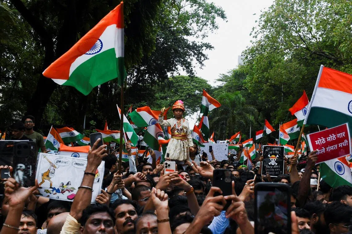 India activists demand release of detained ‘cockroach’ protesters