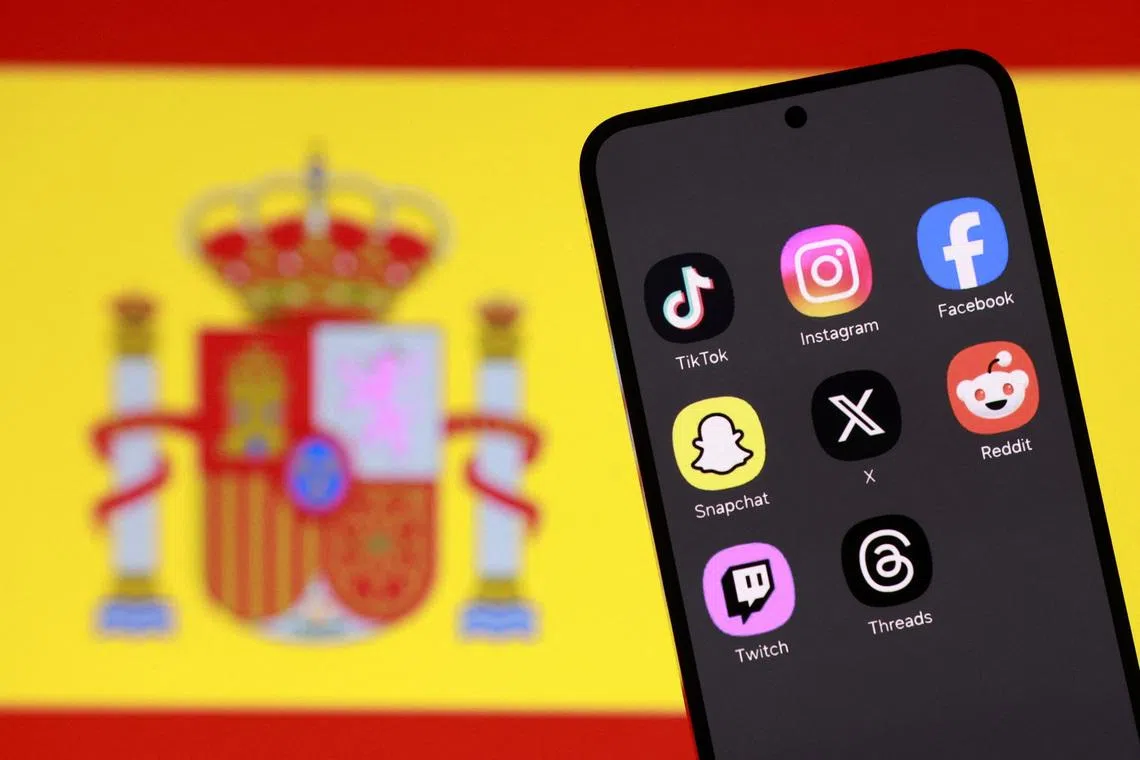 straitstimes.com - Spain pushes ahead with social media, AI rules despite Big Tech lobbying pressure