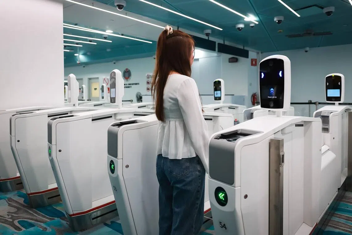 Live trials for passport-free clearance for arriving Singapore residents will be conducted at selected automated lanes at Terminal 3 of the airport from Aug 5.