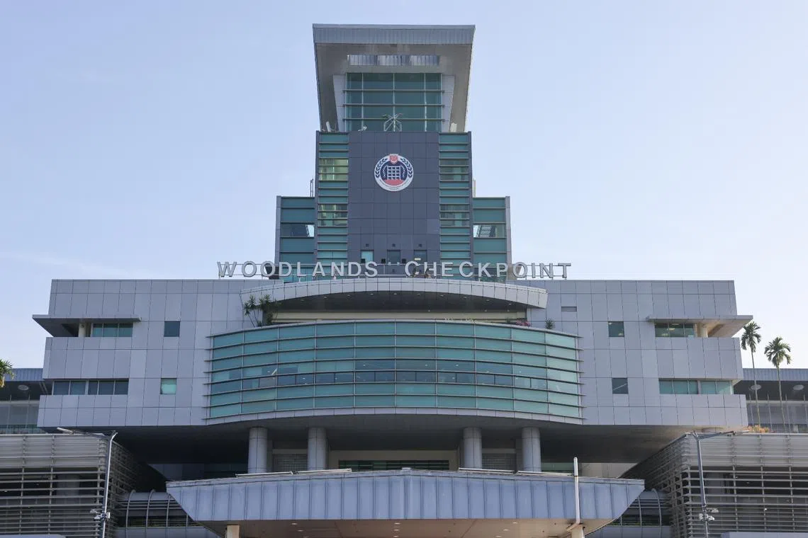 The woman was referred to the ICA duty office for secondary checks and she later tried to reach for an officer’s revolver during an interview.