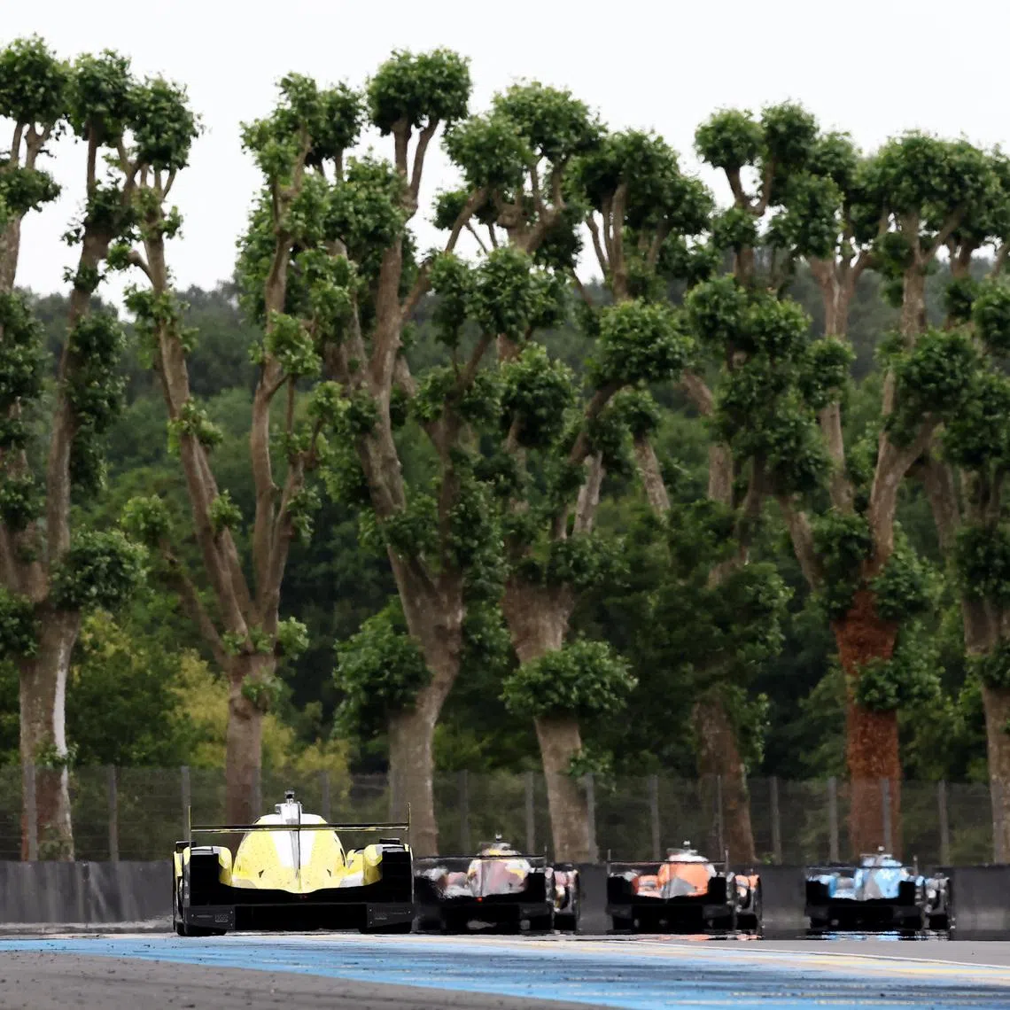 FILE PHOTO: The 24 Hours of Le Mans - Circuit de la Sarthe, Le Mans, France - June 14, 2025 General view during the 24 Hours of Le Mans REUTERS/Stephane Mahe/File Photo