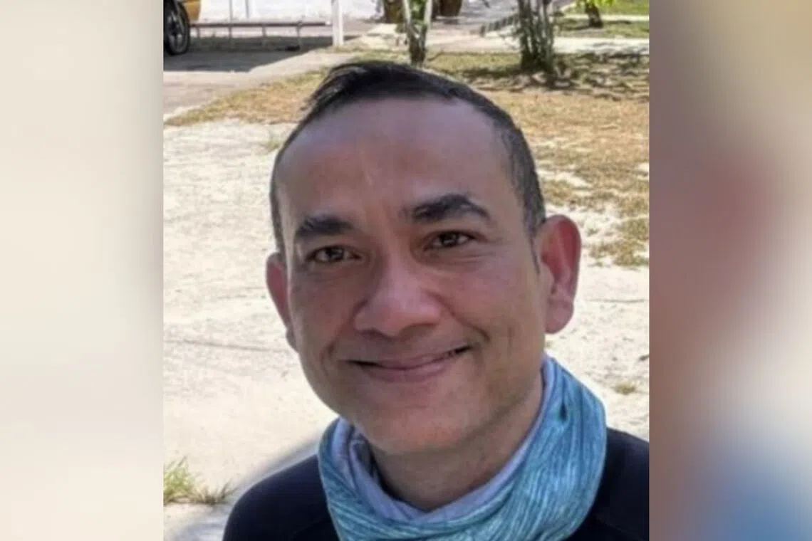 Mr Mohamad Aris Bin Mohamad Sidek was last seen in the vicinity of 515 Dunman Road at about 5am on Sept 13.