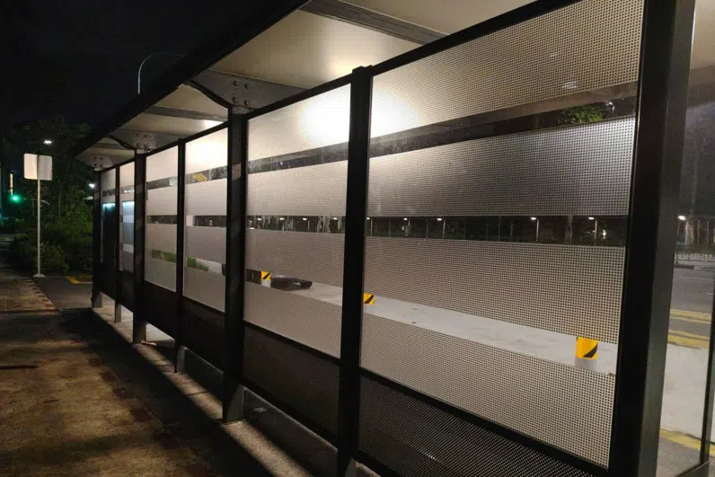 LTA puts up frosted strips at Dairy Farm bus stops, days after birds seen crashing into clear panels