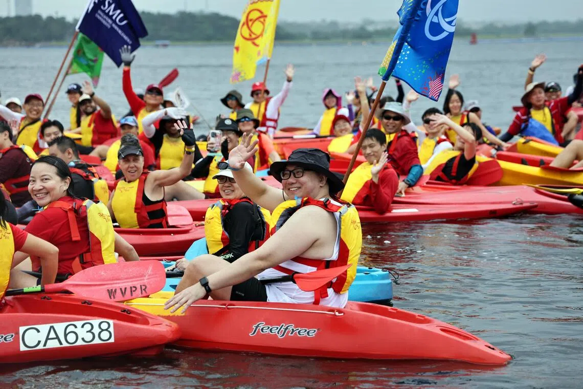 People engaging in sea-based recreational activities such as canoeing, kayaking, sailing and windsurfing should always don life jackets, the MPA said. 