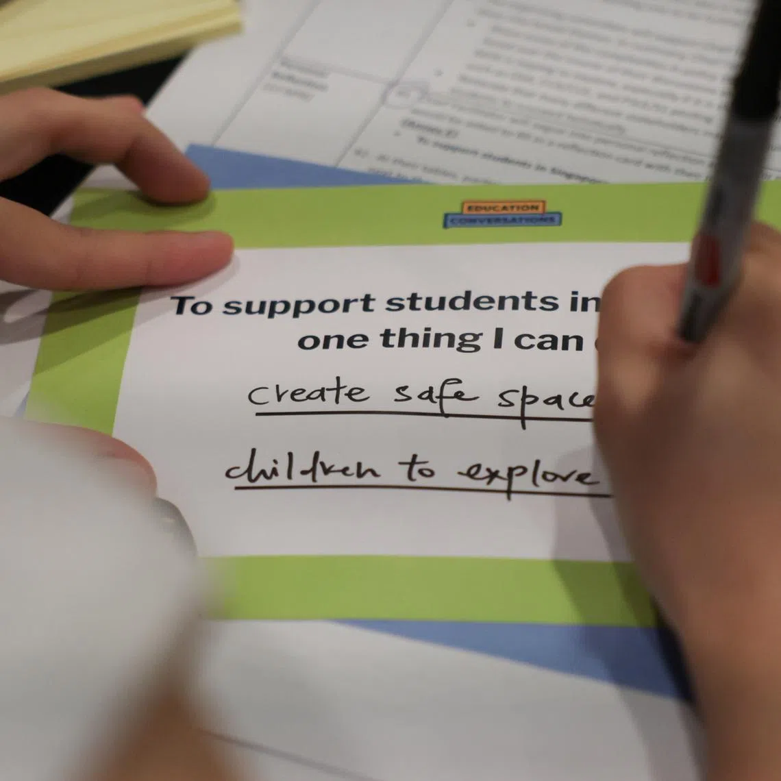 There were some questions raised by participants at the Education Ministry’s first public engagement session on June 27.