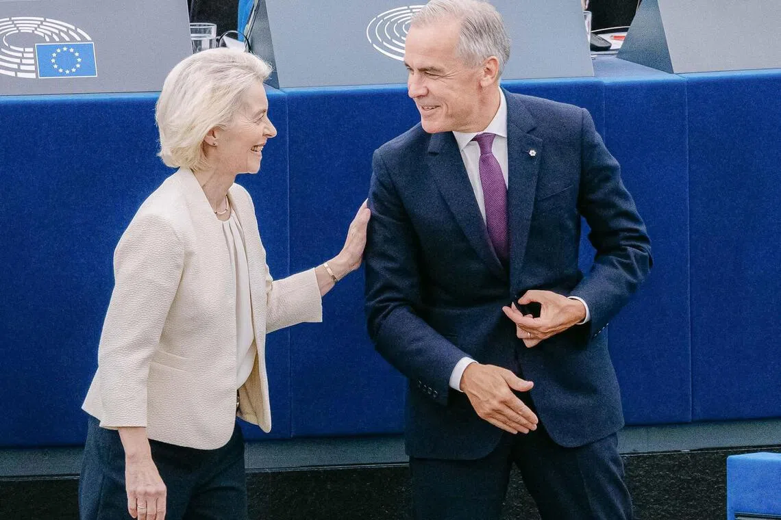 Mark Carney had earlier said Canada was seeking a “unique alliance” with the EU but not membership.