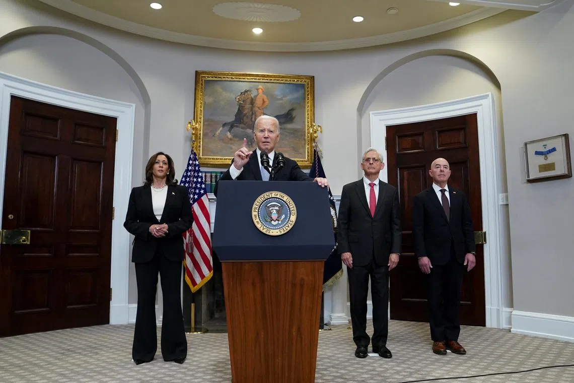 Mr Biden did recently tell donors that it was “time to put Trump in the bullseye”, according to comments put out by his campaign – though he was speaking in the context of focusing the party on beating Trump.