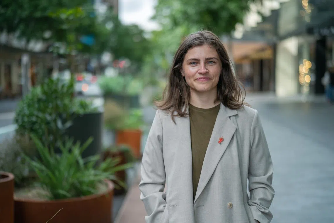 Ms Chloe Swarbrick was ordered to leave Parliament during a heated debate over the government's response to Palestine.