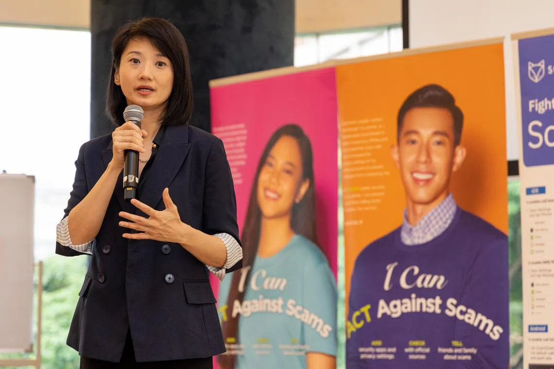 Minister of State for Home Affairs Sun Xueling said not knowing the severity of the offence might be why young people become money mules.